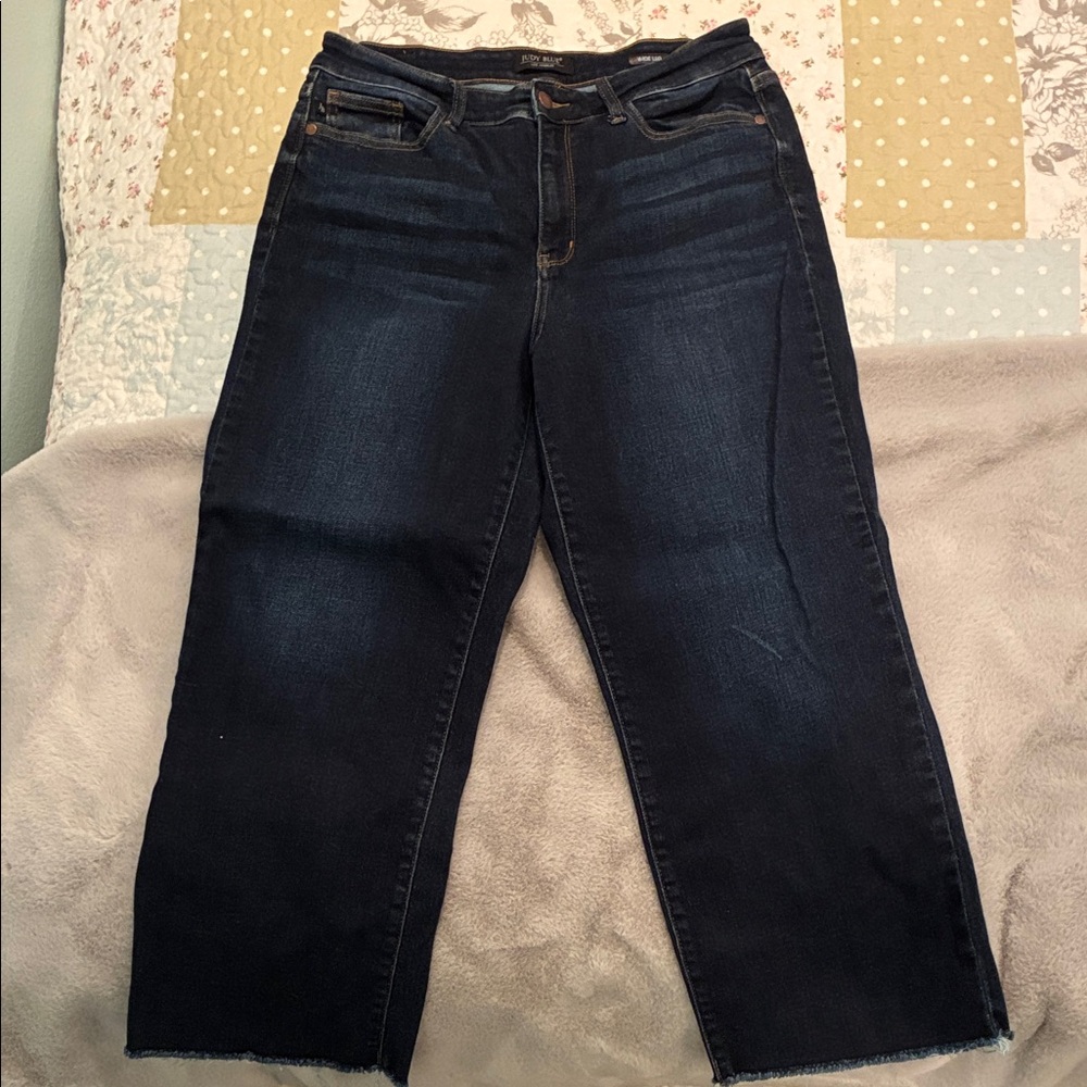 Judy Blue Dark Wash Ankle Jeans